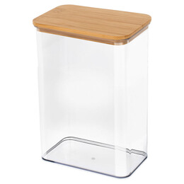 Estia Δοχειο Αποθηκευσης Πλαστικο 2500ml με Καπακι Bamboo
