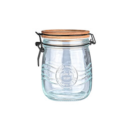 Estia Δοχειο Αποθηκευσης Acacia Γυαλινο 750ml με Κλιπ Καπακι