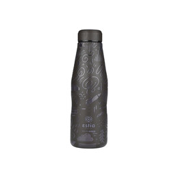 Estia Θερμος Travel Flask Save the Aegean 500ml Noir Echo