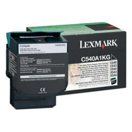 Lexmark C54x/x543 sc blk tnr (1k) (C540a1k) (Lexc540a1k)