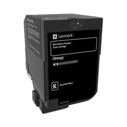 Lexmark Cs720/cs725/cx725 blk Ret. p. Toner Crtr (74c20k0) (Lex74c20k0)