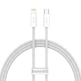 Baseus Dynamic usb-c Cable for Lightning, 23w, 1m White (Cald000002) (Bascald000002)