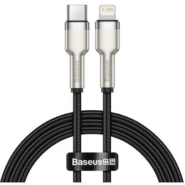 Baseus usb-c Cable for Lightning Cafule 20w 1m Black (Catljk-A01) (Bascatljk-A01)