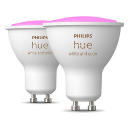 Philips hue Spot Gu10 White and Color Ambiance 350 Lumens 4.3w 2 Pieces (Lph02703) (Philph02703)