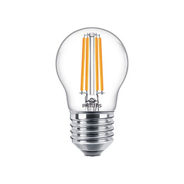 Philips e27 led Warm White Filament Ball Bulb 6.5w (60w) (Lph02374) (Philph02374)