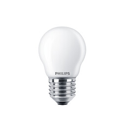 Philips E27led White Matt Ball Bulb 6.5w (60w)) (Lph02364) (Philph02364)