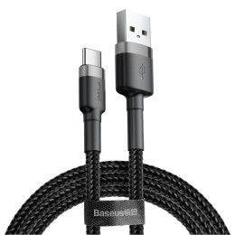 Baseus Cafule Braided usb 2.0 Cable usb-c Male - usb-a Male Μαύρο 3m (Catklf-Ug1) (Bascatklf-Ug1)