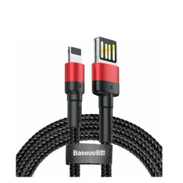 Baseus Braided usb to Lightning Cable Κόκκινο 1m (Calklf-G91)) (Bascalklfg91)