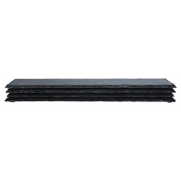 Estia Πλατω Σερβιρισματος Σχιστολιθου 30x10cm σετ 4 Τεμ.