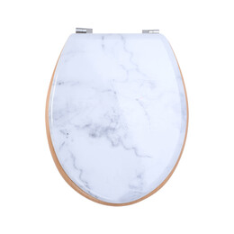 Estia Καπακι Τουαλετας Marble με Μεντεσεδες απο Κραμα Ψευδαργυρου