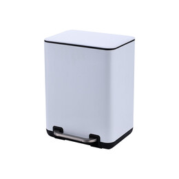 Estia Χαρτοδοχειο Μπανιου Cubic Soft Close 6lt Λευκο