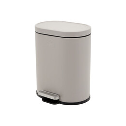 Estia Χαρτοδοχειο Μπανιου Ovoid Soft Close 6lt Taupe