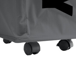 Estia Καλαθι Απλυτων με Ροδακια Γκρι