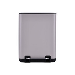 Estia Χαρτοδοχειο Μπανιου Cubic Soft Close 6lt Taupe