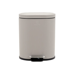 Estia Χαρτοδοχειο Μπανιου Ovoid Soft Close 6lt Taupe