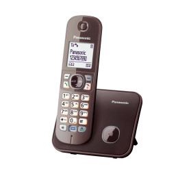 Ασύρματο Τηλέφωνο Panasonic kx-Tg6811ga Mocca-Brown (kx-Tg6811ga) (Pankx-Tg6811ga)