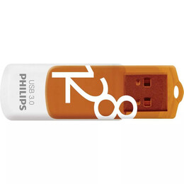 Philips Vivid 128gb usb 2.0 Stick Πορτοκαλί (Fm12fd00b/00) (Phifm12fd00b-00)