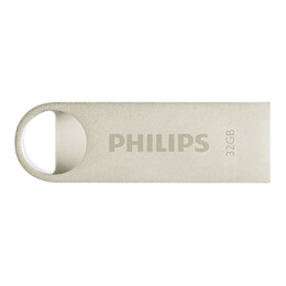 Philips Moon 32gb usb 2.0 Stick Ασημί (Fm32fd160b/00) (Phifm32fd160b-00)