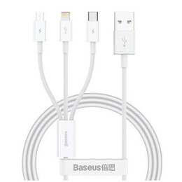 Baseus Superior Regular usb 2.0 to Micro usb Cable Λευκό 1m (P10320105221-00) (Basp10320105221-00)
