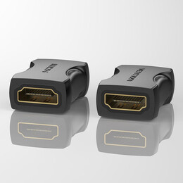 Vention Hdmi Female to Female Coupler Adapter Black (Airb0) (Venairb0)