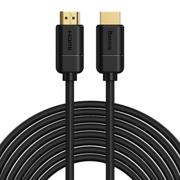 Baseus Hdmi 2.0 Cable Hdmi Male - Hdmi Male 8m Black (Cakgq-E01) (Bascakgq-E01)