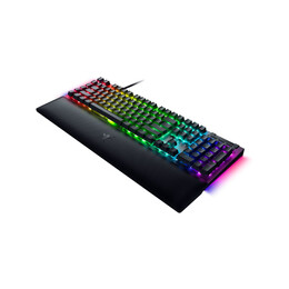 Razer BLACKWIDOW V4 - RGB Gaming Mechanical Keyboard - Underglow LED - Macro - Green Clicky Switches