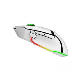 Razer BASILISK V3 PRO WHITE WIRELESS - Optical Switches - Tilt Wheel - 11 Buttons - 30k Sensor