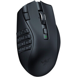 Razer NAGA V2 HYPERSPEED - Wireless MMO Gaming Mouse - 30K DPI - 2.4GHz / Bluetooth - 19 Buttons