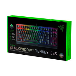 Razer BLACKWIDOW V3 TENKEYLESS Mechanical Gaming Keyboard GR Layout - Green Switches