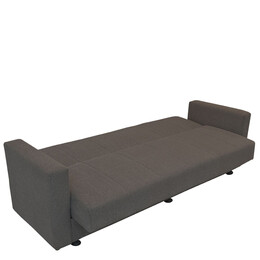 Καναπές Κρεβάτι ArteLibre AMETHYST Τριθέσιος Σκούρο Γκρι 214x78x78cm