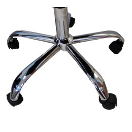 Καρέκλα Γραφείου ArteLibre AΓNΩ Μαύρο PVC 58x60x105-115cm