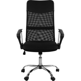 Καρέκλα Γραφείου ArteLibre AΓNΩ Μαύρο PVC 58x60x105-115cm