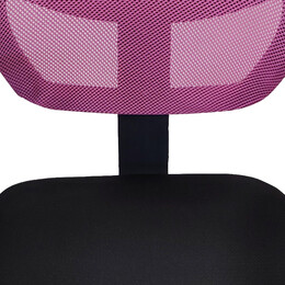 Καρέκλα Γραφείου ArteLibre ΑΥΡΑ Ροζ/Μαύρο Mesh 51x50x79-91cm
