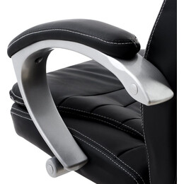 Καρέκλα Γραφείου ArteLibre EYPYΔIKH Μαύρο PU 62x60x108-116cm