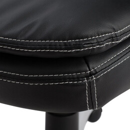 Καρέκλα Γραφείου ArteLibre EYPYΔIKH Μαύρο PU 62x60x108-116cm