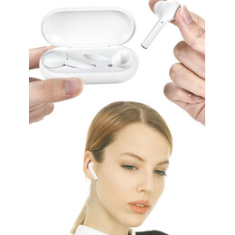 QCY T5 TWS WHITE True Wireless Gaming Earbuds 5.1 Bluetooth Headphones ENC IPX5 Speaker 6mm 5hrs