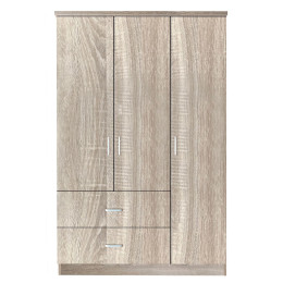 Ντουλάπα ArteLibre FRITILLARIA Φυσικό Χρώμα 89x42x181cm