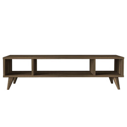 Έπιπλο Τηλεόρασης ArteLibre Samos Σκούρο Καφέ 120x35x40cm