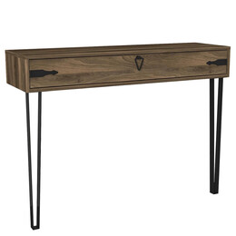 Κονσόλα ArteLibre Thira Καφέ 120x35x90cm