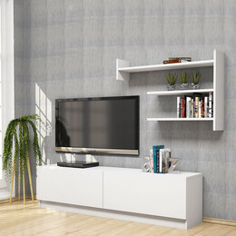 Σύνθετο ArteLibre ALPHA Λευκό 160x32x40cm