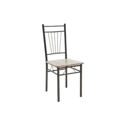 Τραπέζι Σετ (4+1) ArteLibre BLUE DAWN Sonoma 120x68x75cm