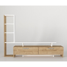 Σύνθετο ArteLibre KENTUCKY Sapphire/Λευκό Μοριοσανίδα 168x30x120cm