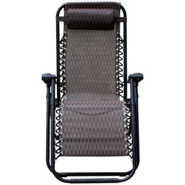 Πολυθρόνα Παραλίας ArteLibre Πτυσσόμενη Μέταλλο/Ύφασμα 68x58x110cm