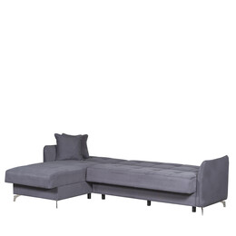 Καναπές Γωνιακός ArteLibre JOAQUIN Γκρι 272x150x90cm