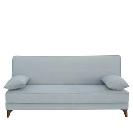 Καναπές Κρεβάτι Τριθέσιος ArteLibre LEO Ανοιχτό Γκρι 195x82x90cm