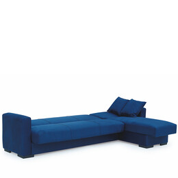 Καναπές Κρεβάτι Γωνιακός ArteLibre JOSE Μπλε 270x165x84cm