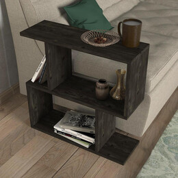 Τραπεζάκι Άκρης ArteLibre MATHRAKI Wenge Μοριοσανίδα/Μελαμίνη 60x20x60cm