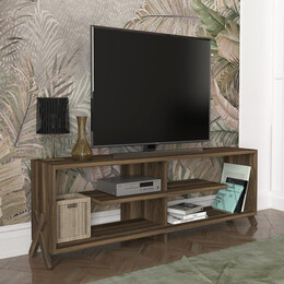 Έπιπλο Τηλεόρασης ArteLibre IRAKLEIA Καρυδί Μοριοσανίδα/Μελαμίνη 148x30x39cm