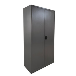 Φοριαμός ArteLibre DURIN Σκούρο Γκρι Μέταλλο 90x45x180cm