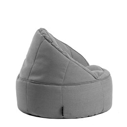 Πουφ Πολυθρόνα ArteLibre LINDE Γκρι Ύφασμα 70x75cm